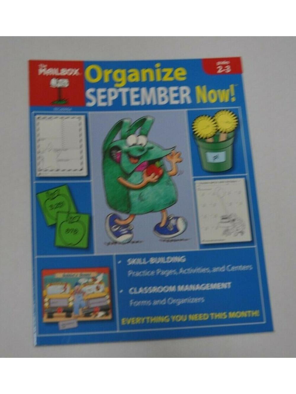 Grade 2 3 Organize September Now! Teacher Resource Book The Mailbox Books Staff